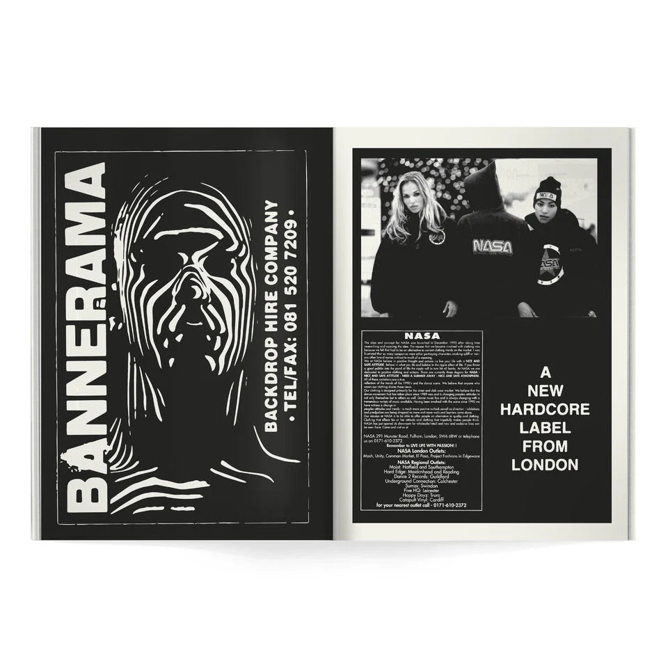 Archivio #1 - Records Store Ads And Paper Ephemera From Rave Fanzines Of The Early 90s - Never Sleep