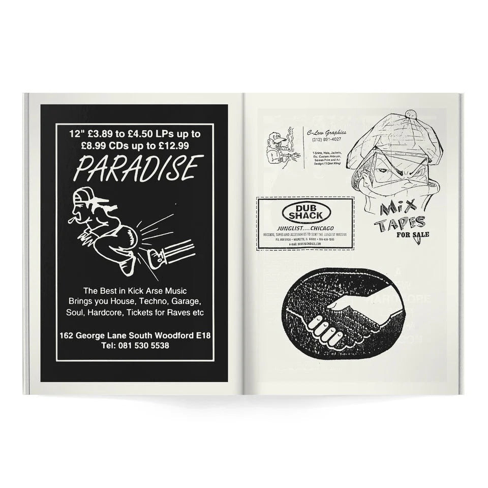 Archivio #1 - Records Store Ads And Paper Ephemera From Rave Fanzines Of The Early 90s - Never Sleep