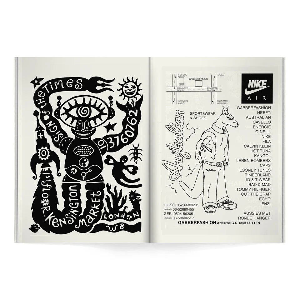 Archivio #1 - Records Store Ads And Paper Ephemera From Rave Fanzines Of The Early 90s - Never Sleep