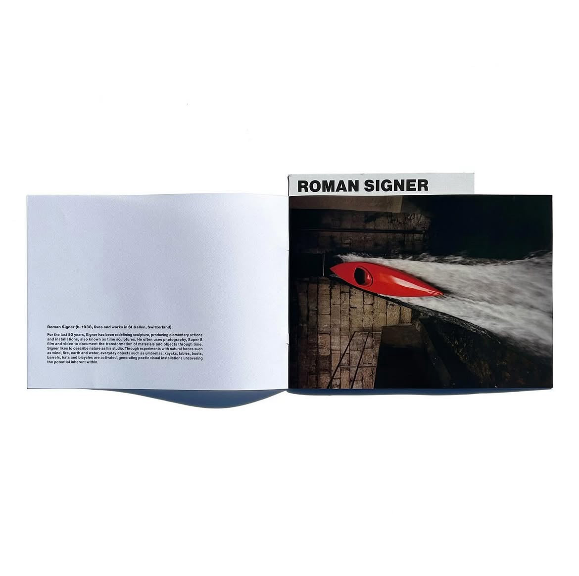 COMMES des GARÇONS 2024 Summer DM Roman Signer