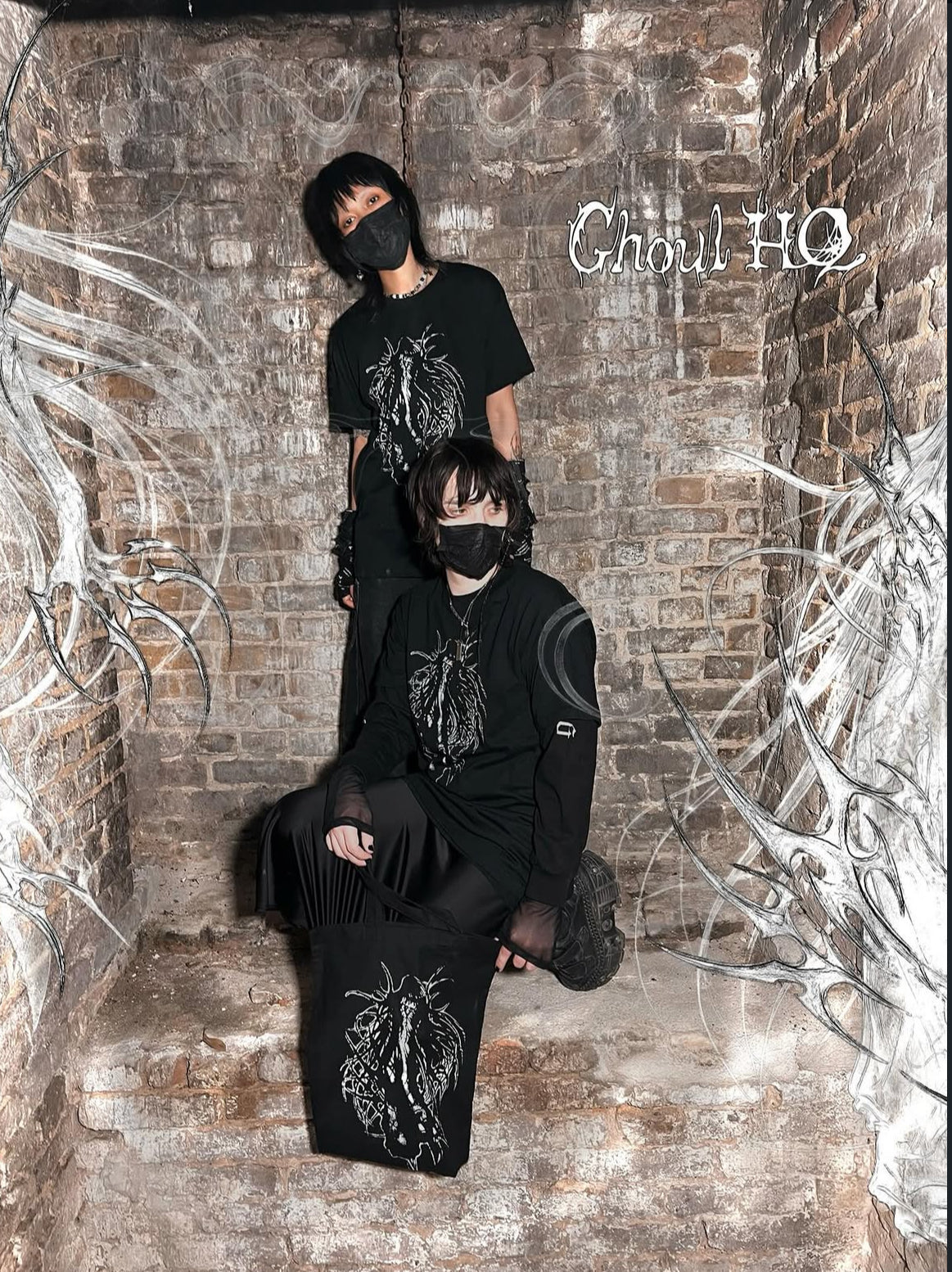 Ghost screenprinted t-shirt – AN8X