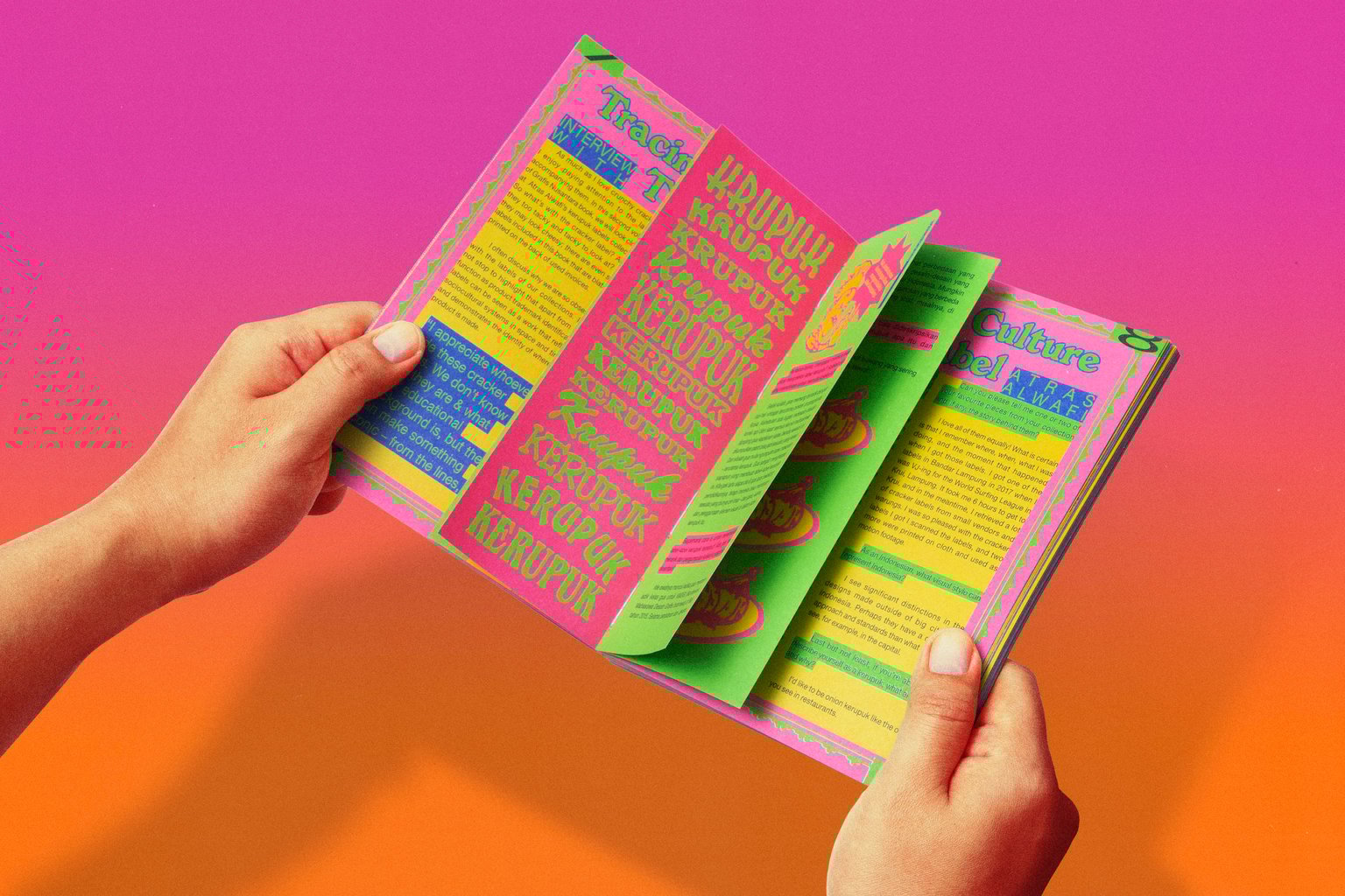 Grafis Nusantara Book Vol. 02: Label Kerupuk [BONUS KERUPUK)