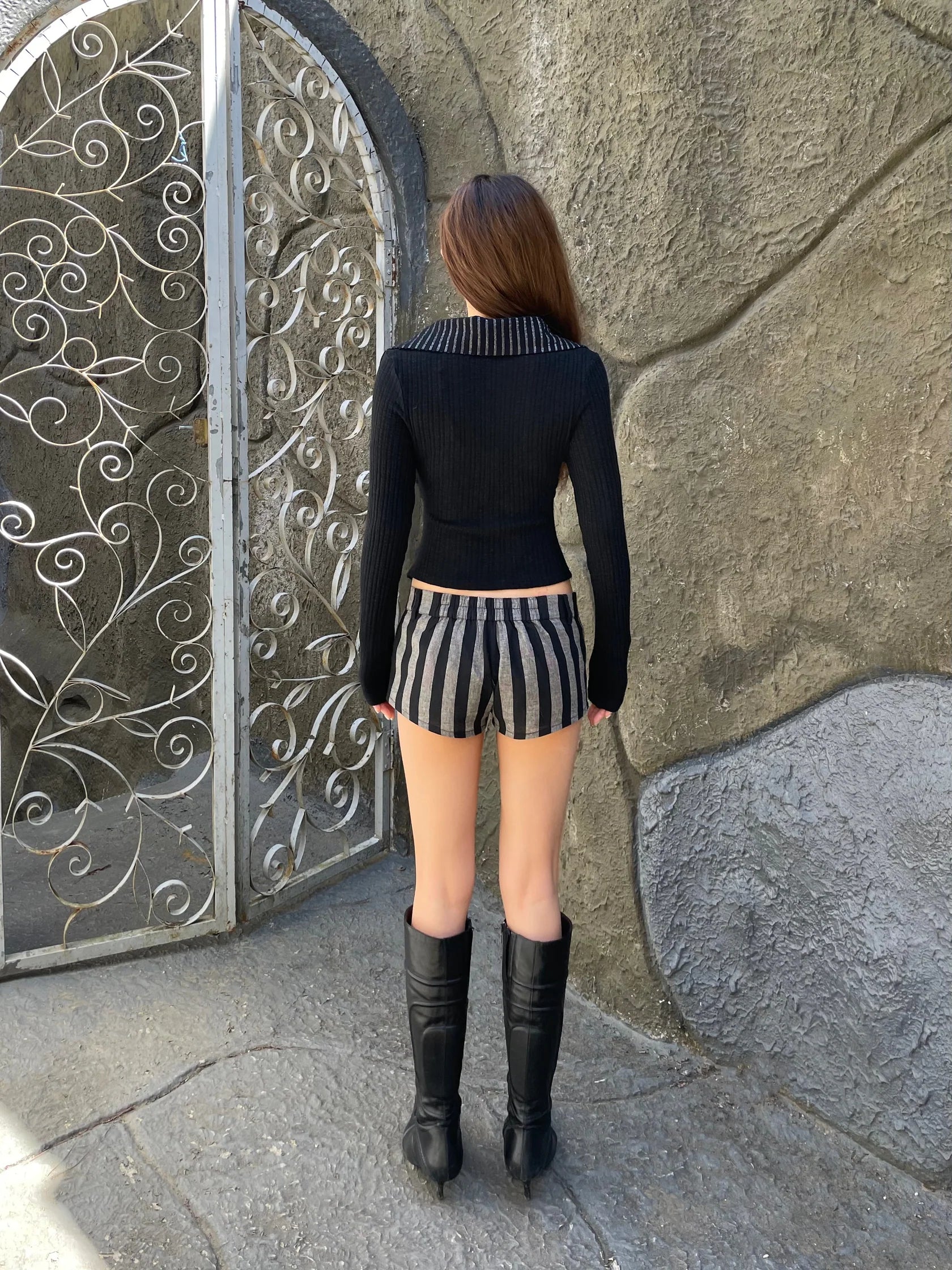 Seraphine Fake Two-piece Top - DOLOMEDES