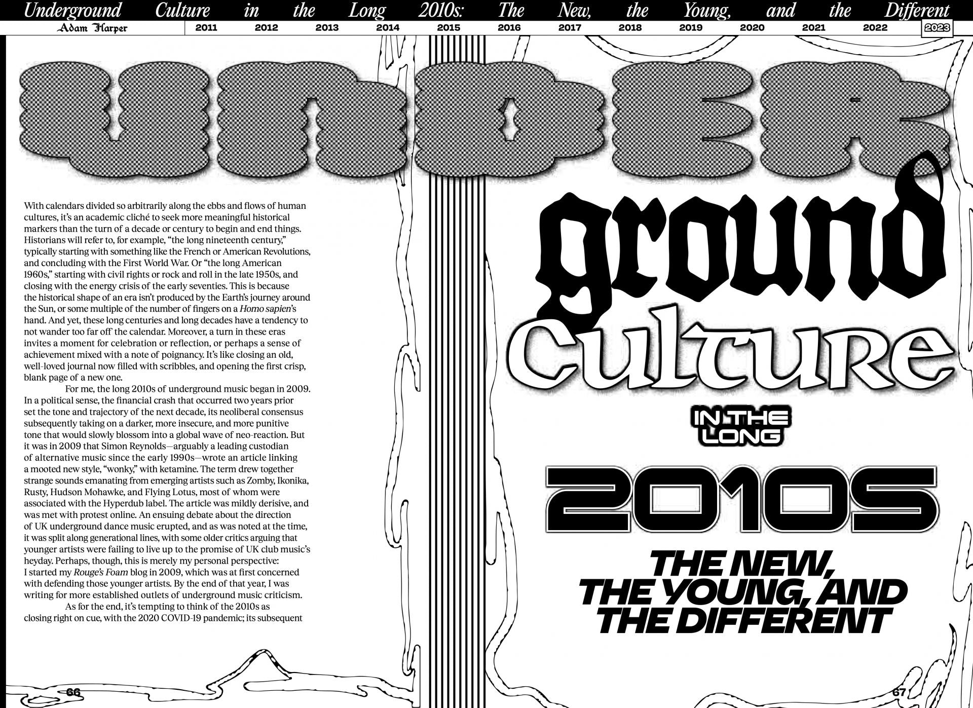 Chronologies of Creamcake