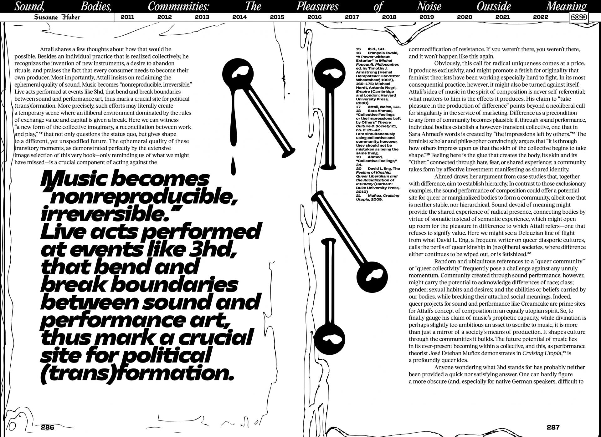 Chronologies of Creamcake