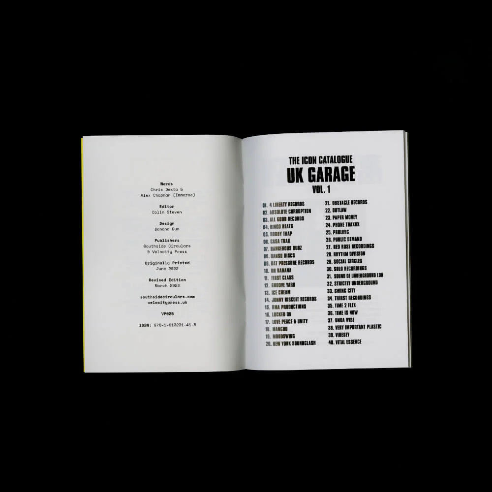 The Icon Catalogue: UK GARAGE vol. 1