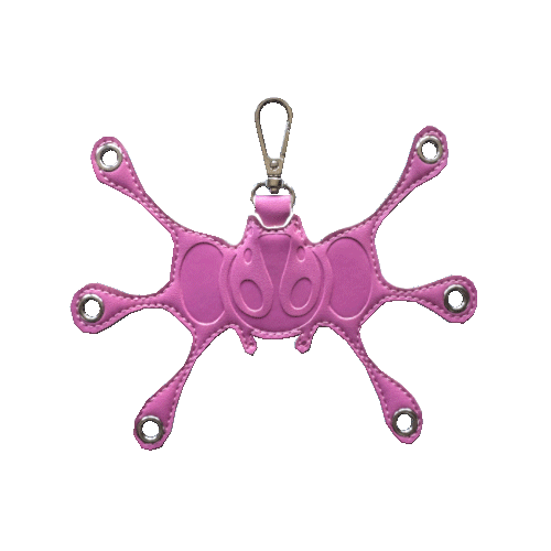 Angel99 Grommet Keychain - Pink - ANGEL99