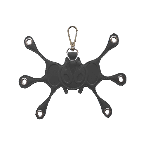 Angel99 Grommet Keychain - Black – happy99