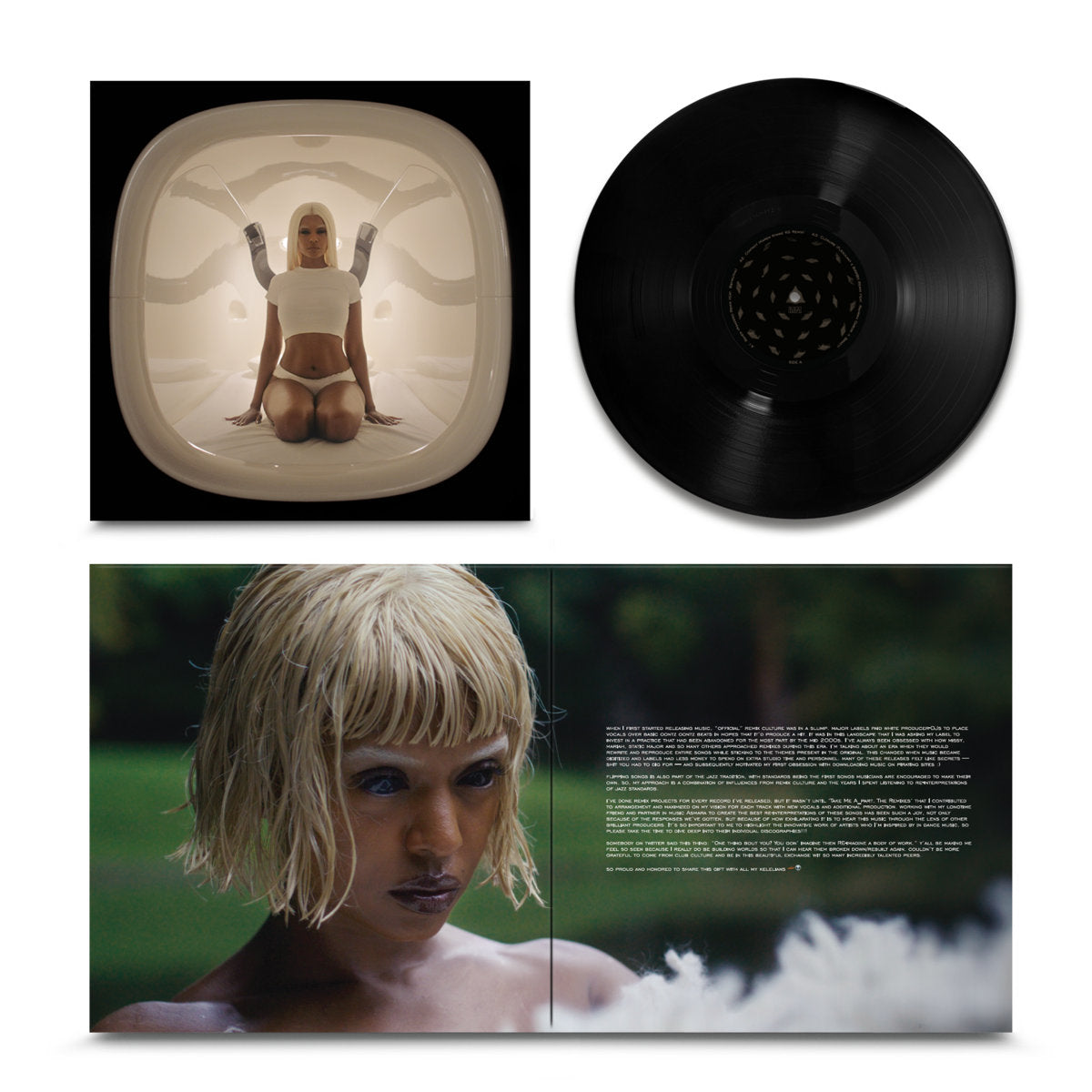 Kelela – RAVE:N, The Remixes [LIMITED EDITION] 777 of 1000 Angel Number Super Rare Gatefold Image Warp Records