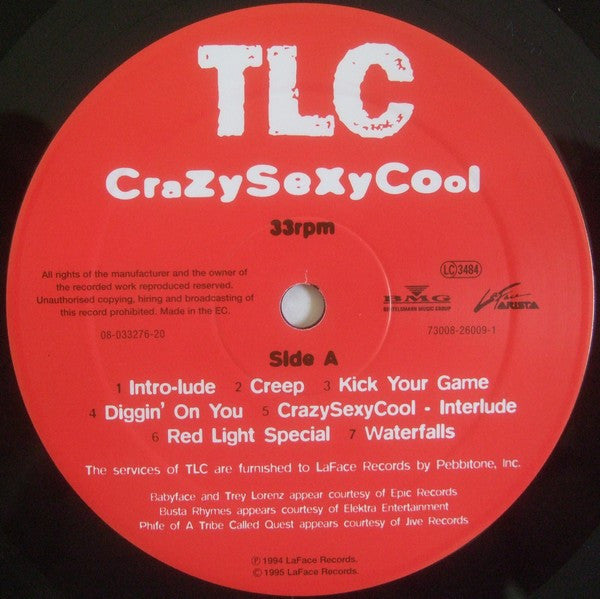 TLC – CrazySexyCool [ORIGINAL 1994 PRESSING]