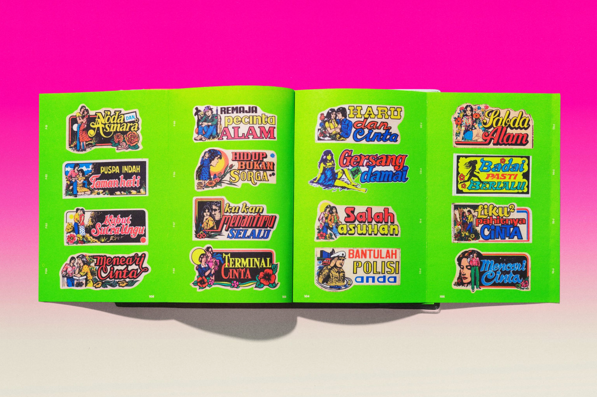 Grafis Nusantara Vol.4: Koleksi Stiker Pop & Trendi