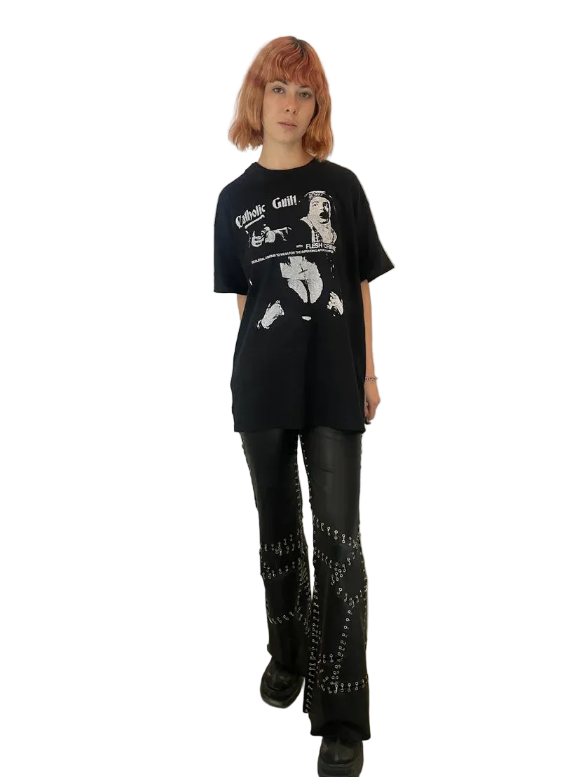 CATHOLIC GUILT X .EXE ARCHIVE BOOTLEG FLESH CRIME T-SHIRT