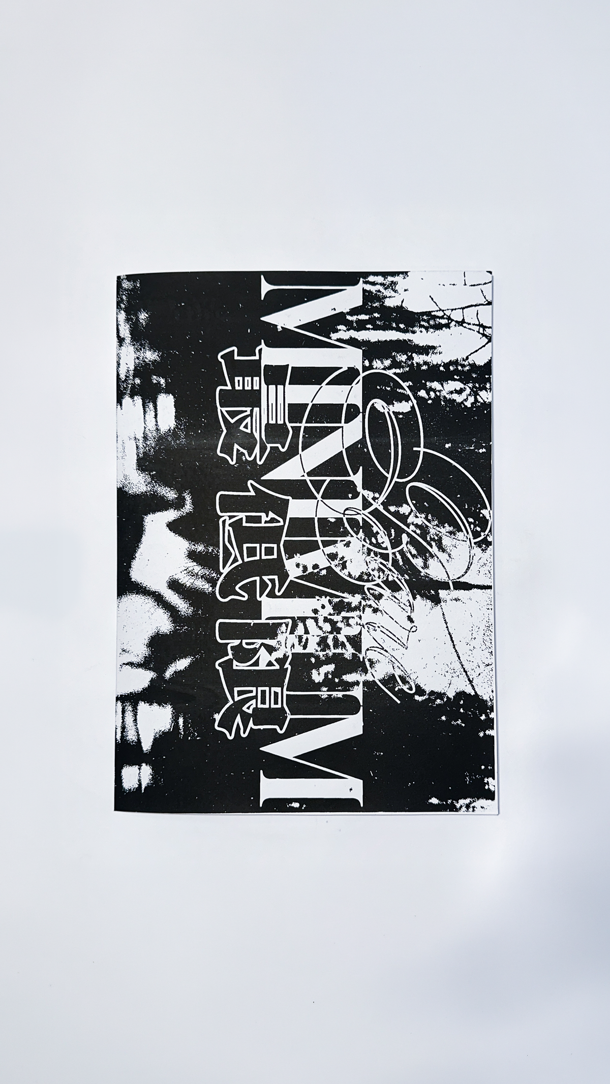 BARE MINIMUM – SCREENPRINTED ZINE